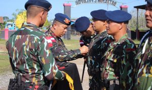 Upacara Pengukuhan Jabatan Satbrimob Polda Kalbar