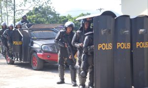 Asah Kemampuan Satbrimob Polda Kalbar Dalam Persiapan Pengamanan Pilkada