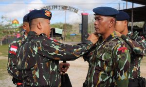 Satbrimob Polda Kalbar Gelar Upacara Kenaikan Pangkat Personil