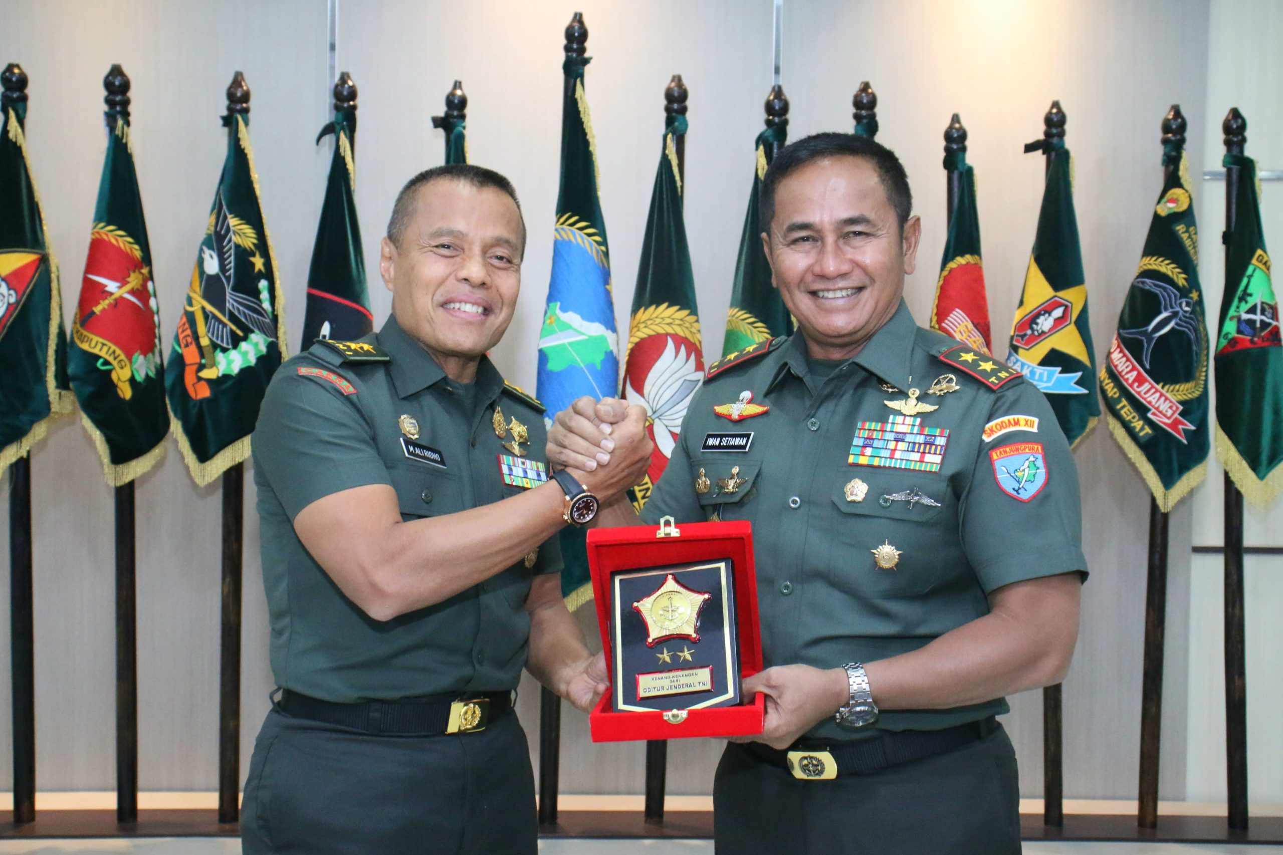 Pangdam Tanjungpura Terima Kunjungan Orjen TNI