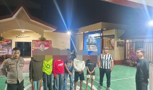 Enam Remaja Tanggung Hendak Tawuran di Ringkus Polisi
