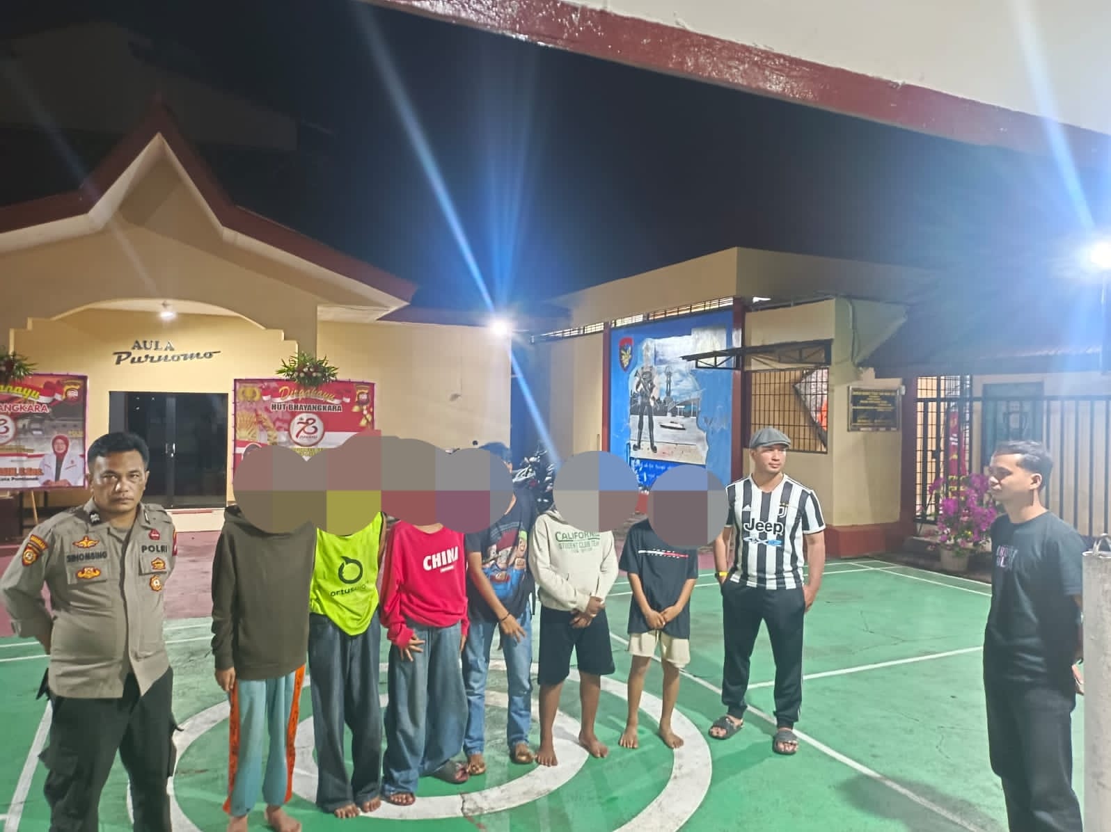 Enam Remaja Tanggung Hendak Tawuran di Ringkus Polisi