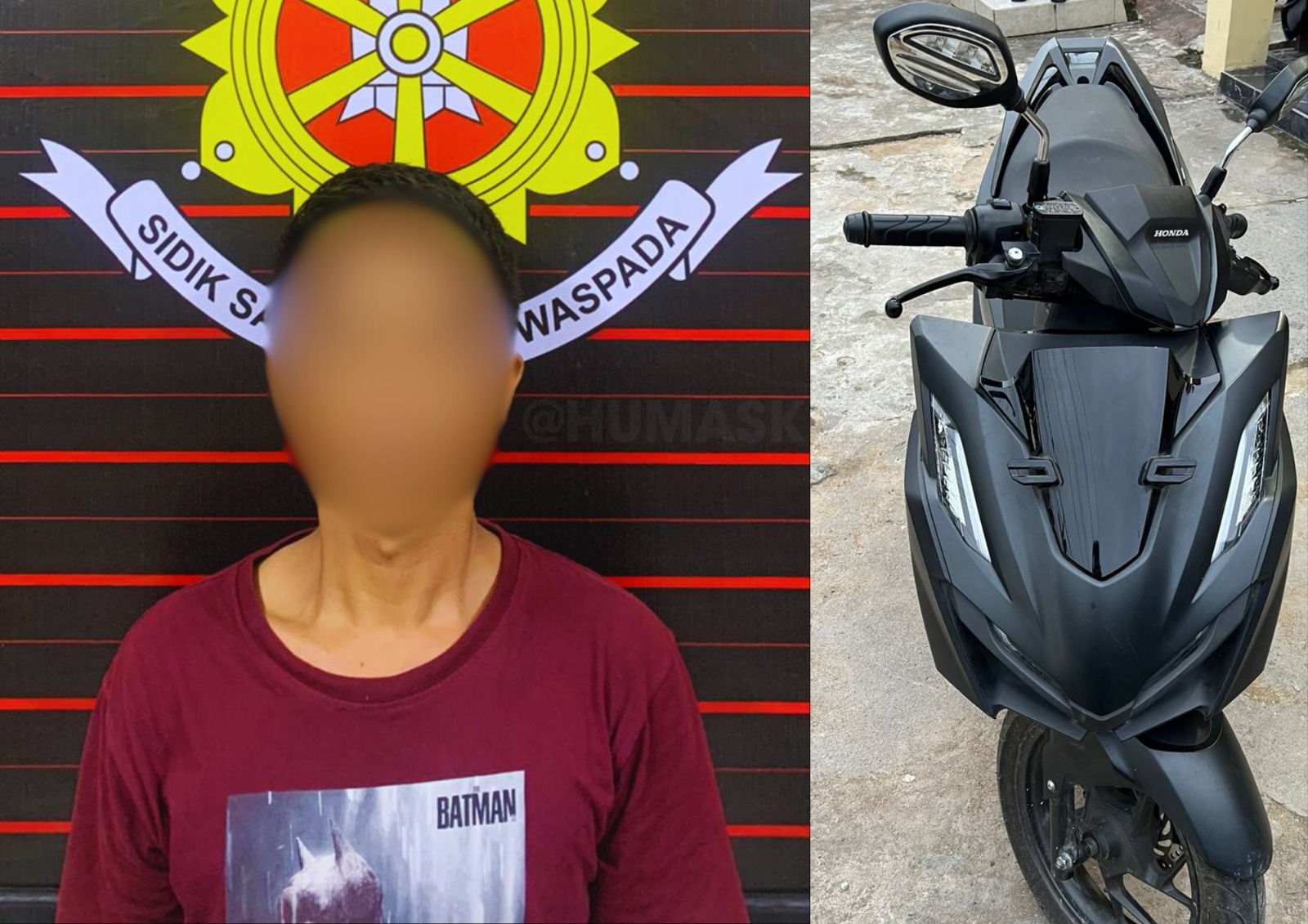 Polisi Tangkap dan Ungkap Fakta Kembalinya Residivis Nekat Curi Motor Lagi