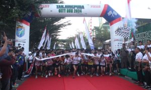 Dilepas Oleh Pangdam XII/Tpr, Ribuan Pelari Ramaikan Tanjungpura City Run 2024