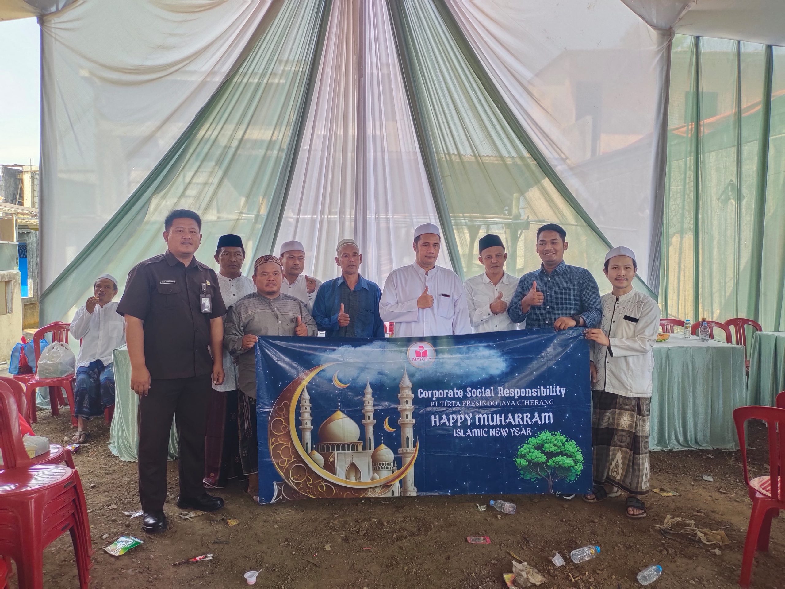 Tahun Baru Islam, TFJ Ciherang Santuni Ratusan Yatim Piatu dan Janda 