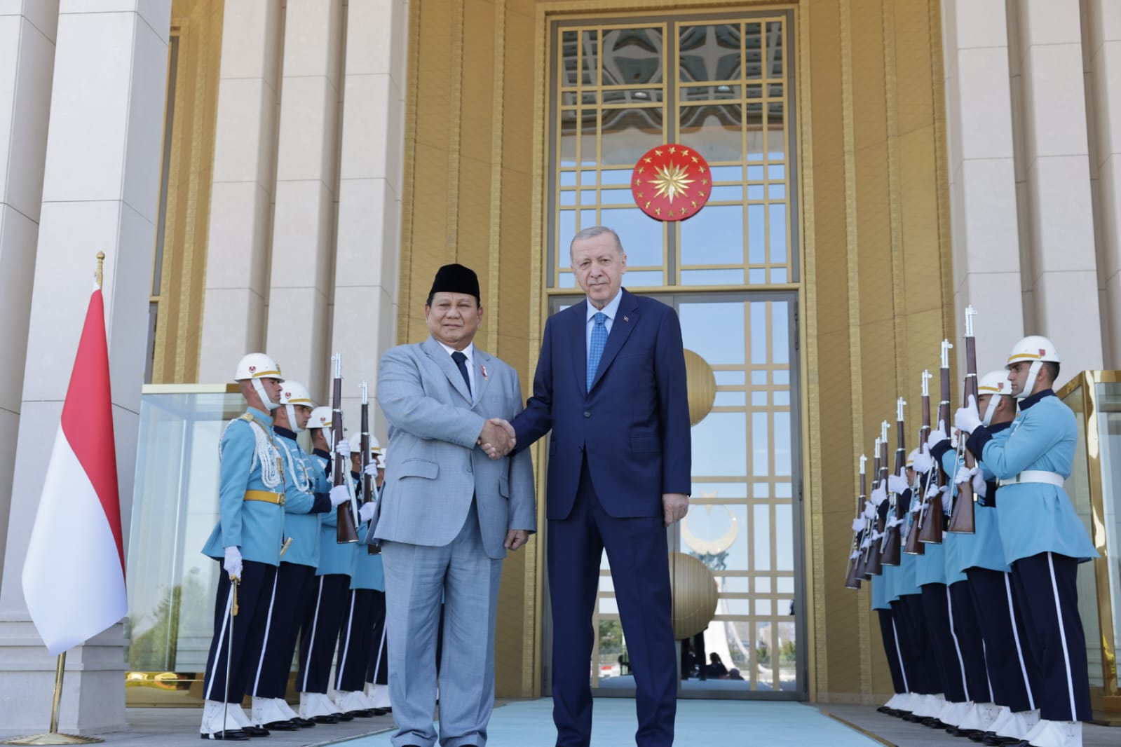 Temui Presiden Erdoğan, Menhan Prabowo Bahas Kerja Sama Pertahanan RI – Turki