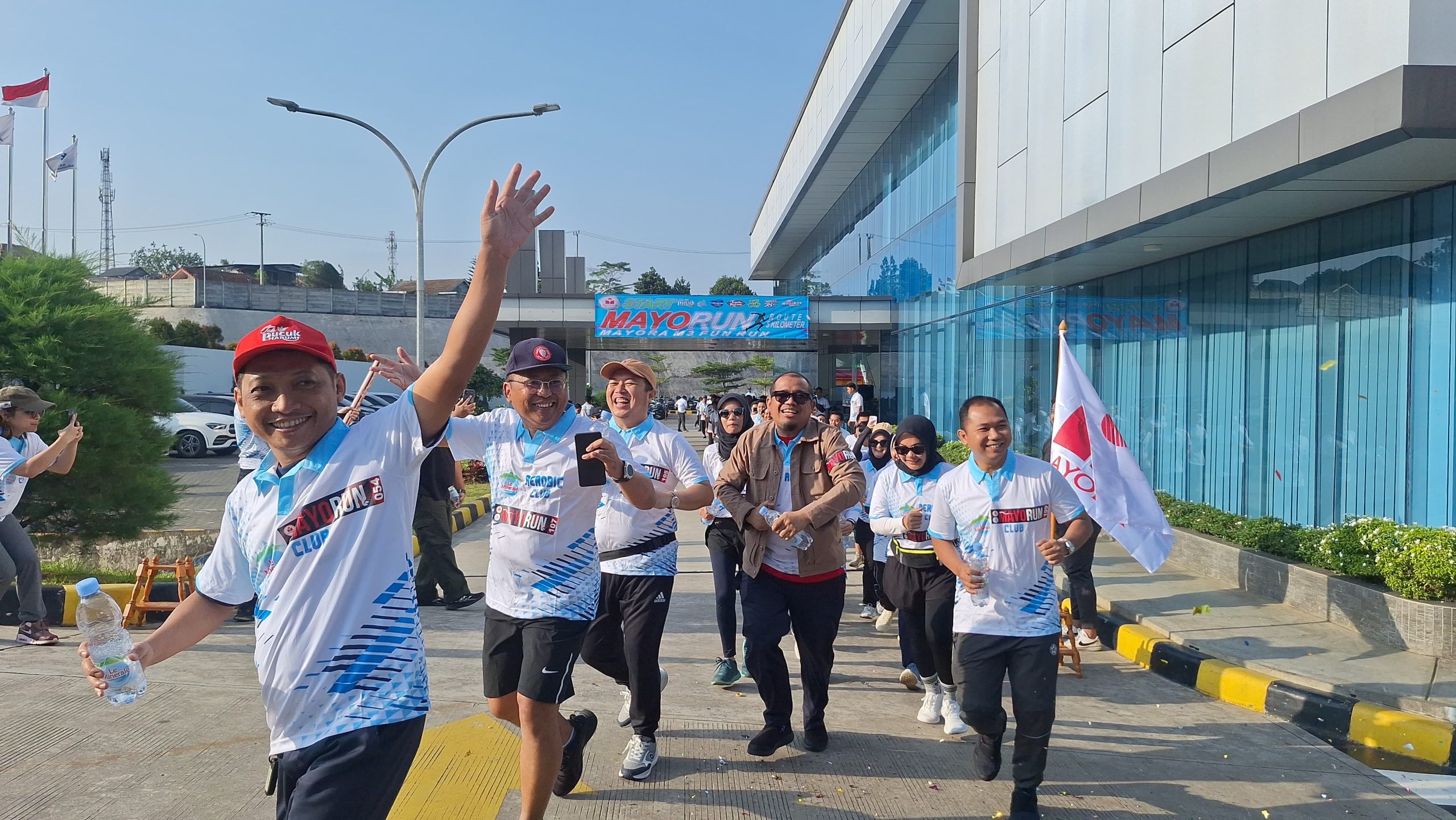 Peringati HUT RI Ke 79, Ratusan Karyawan TFJ Ikuti Kegiatan MAYORUN 2024