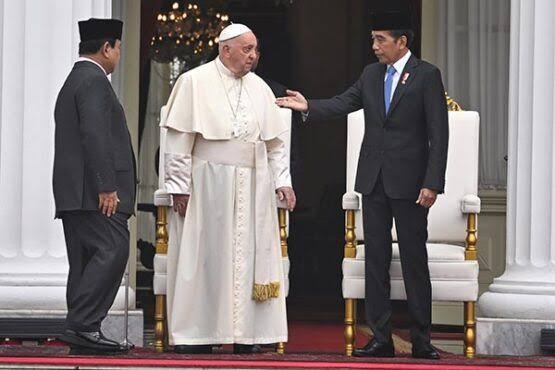 Paus Fransiskus ke Istana Negara, Sebut Bhineka Tunggal Ika