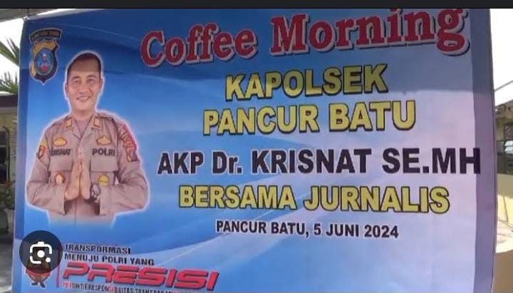 Hebat Kapolsek Pancur Batu diduga Membekap Bandar Judi dan Bohongin Publik