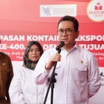 Apresiasi Eksportir Perluas Pasar Ekspor, Mendag Budi Lepas Kontainer ke-400.000 Produk Makanan Olahan ke 15 Negara