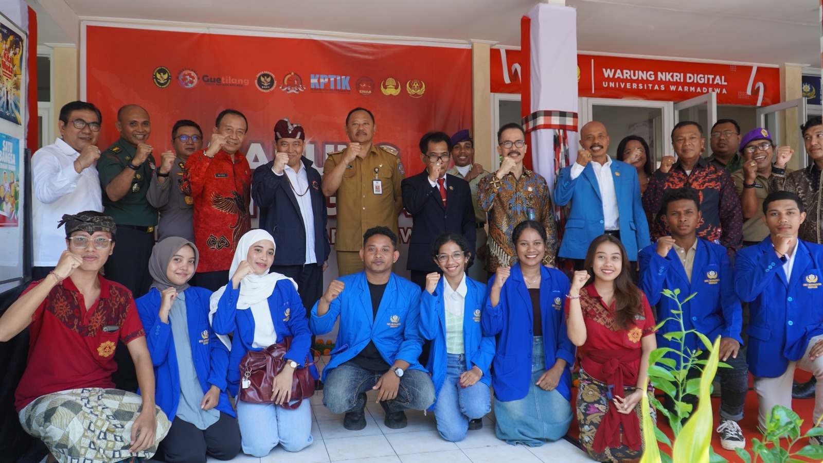 BNPT, KPTIK, dan FORMAS Sukses Gelar JKM di Universitas Warmadewa