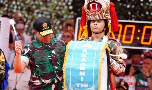 Panglima TNI Buka Militery Drumcorps Competition di Monas Jakarta Pusat