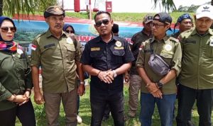 Ketum presidium Forwatu Banten Tinjau Lokasi Sungai Ciujung Yang Diduga Tercemar Limbah Dari PT.Indah Kitat