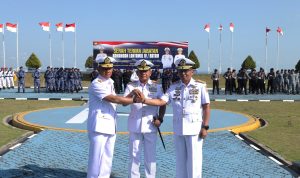 Laksma TNI Berkat Widjanarko Resmi Jabat Komandan Lantamal IV