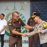 Perkuat Sinergitas, Kapolres Lebak Silaturahmi Dengan Kajari Lebak