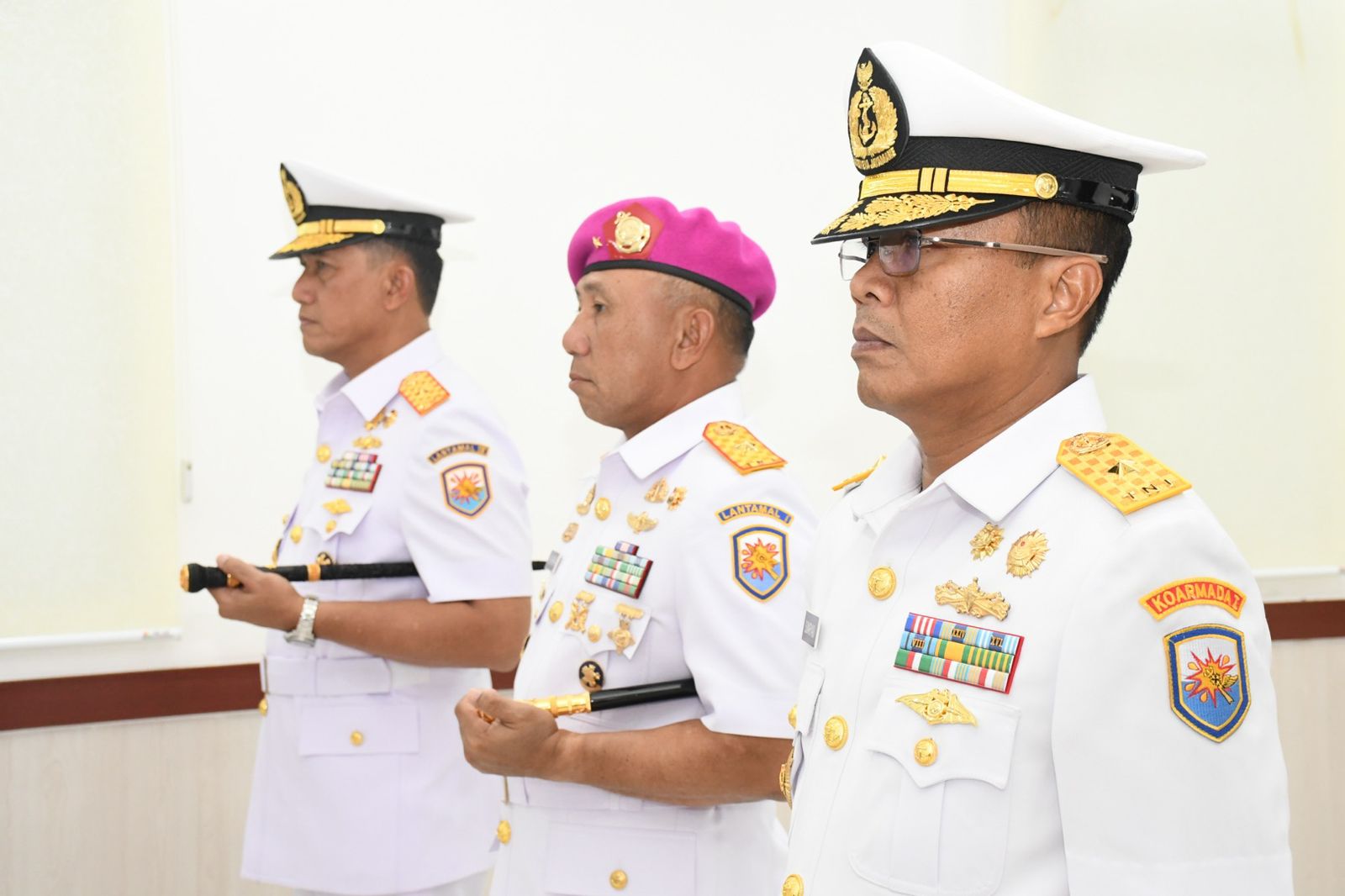 Rotasi Kepemimpinan di Koarmada, Dantamal IV Apresiasi Pejabat Lama dan Ucapkan Selamat Kepada Pejabat Baru