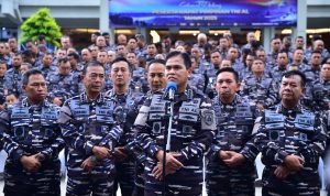 Danlantamal IV Hadiri Rapat Pimpinan TNI AL Tahun 2025