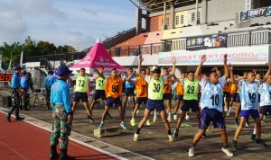 Cetak Bibit Terbaik Calon Prajurit TNI AL, Lantamal IV Gelar Tes Kesegaran Jasmani Casis Tamtama Pk TNI AL Gelombang I TA 2025