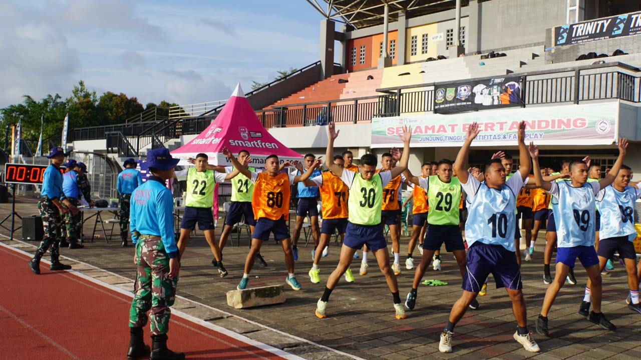 Cetak Bibit Terbaik Calon Prajurit TNI AL, Lantamal IV Gelar Tes Kesegaran Jasmani Casis Tamtama Pk TNI AL Gelombang I TA 2025