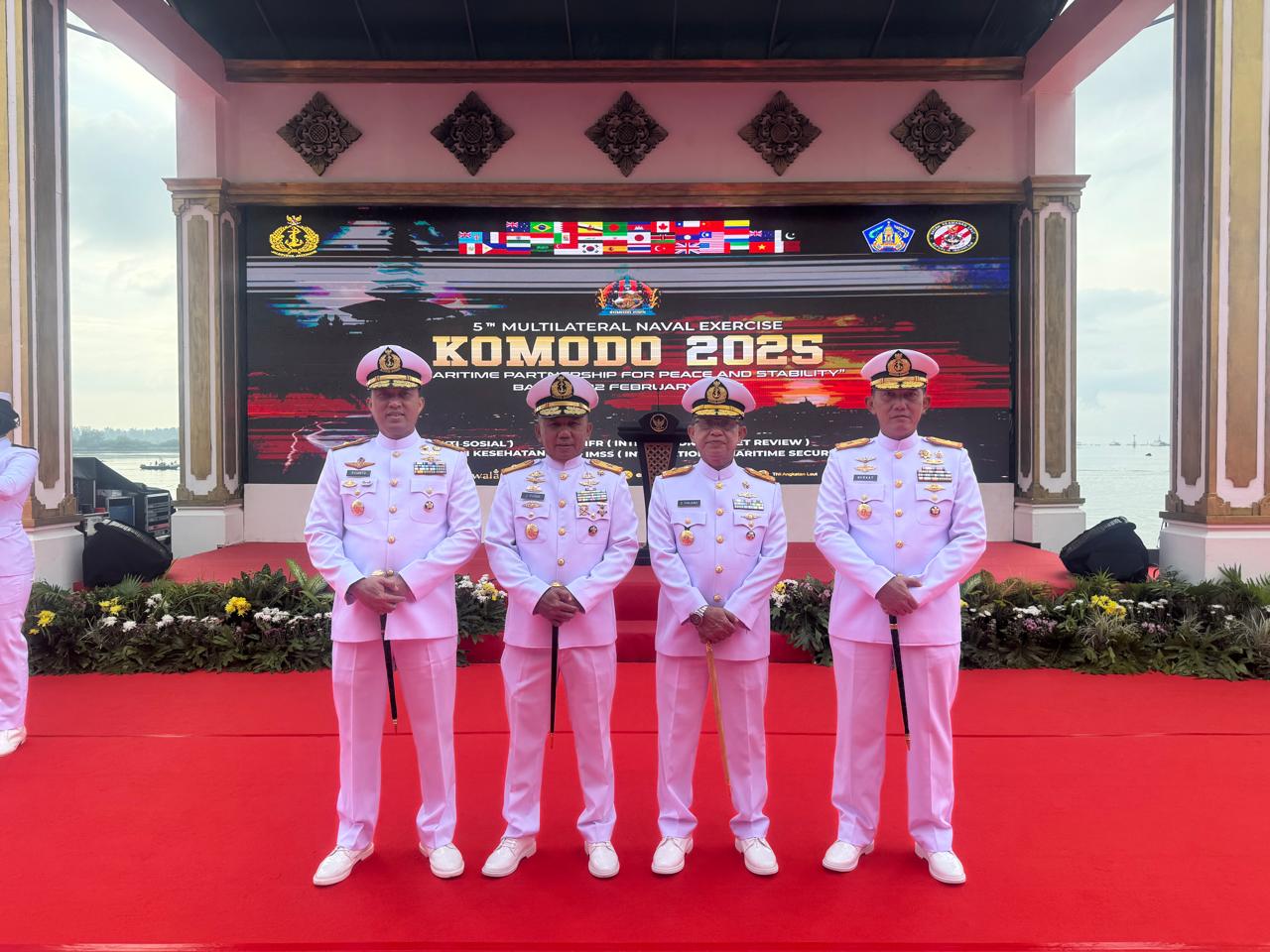 Danlantamal IV Semarakan Pembukaan 5Th MNEK 2025