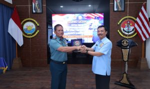 Lantamal IV Batam Sambut Kunjungan Silaturahmi Persatuan Purnawirawan Angkatan Laut (PPAL)