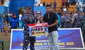 Danlantamal IV Cup 2025 Resmi Tutup oleh Komandan Lantamal IV