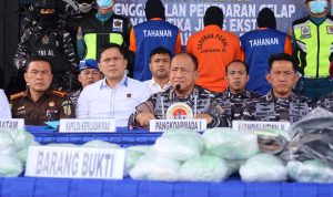 TNI AL Gagalkan Penyeludupan Peredaran 60.000 Butir Pil Ekstasi Senilai 21 Miliar Rupiah di Wilayah Kepulauan Riau