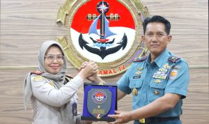 Pererat Kordinasi dan Kerjasama Lantamal IV Terima Silaturahmi Balai Karantina Kepri