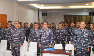 LANTAMAL IV IKUTI EXIT BRIEFING PANGKOARMADA I SECARA VIRTUAL