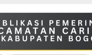 Publikasi Kinerja Pemerintah Kecamatan Caringin