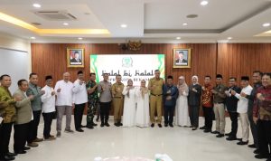 Wali dan Wawali Kota Bekasi Hadiri Halal Bihalal di DPRD Kota Bekasi