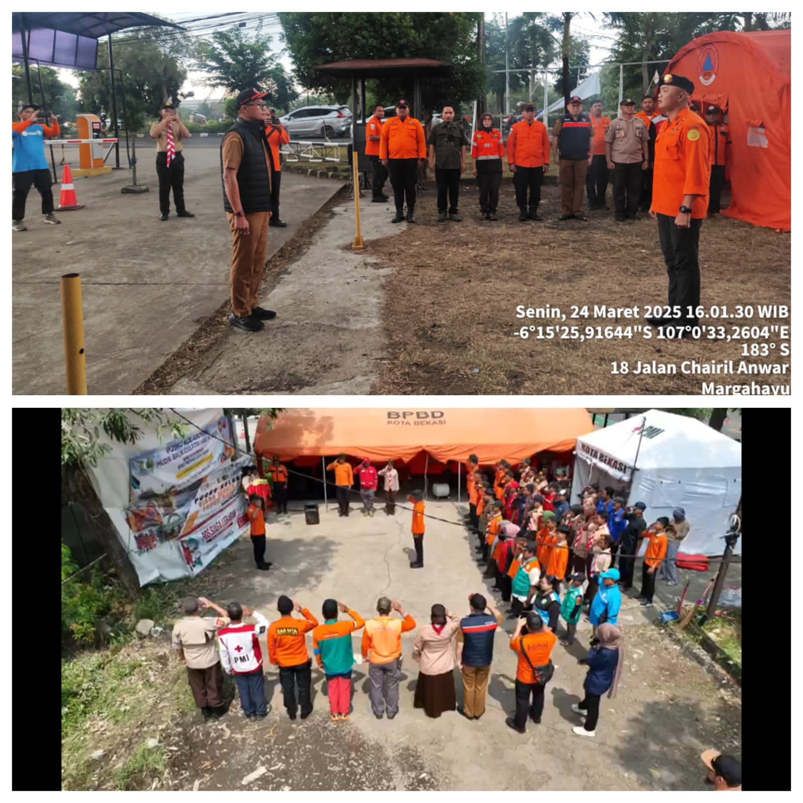 BPBD Kota Bekasi Laksanakan Apel Penutupan Posko Kolaborasi