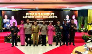 Hadiri Pisah Sambut Kapolres, Ini Pernyataan Wakil Wali Kota Bekasi