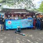 Antisipasi DBD, TFJ Ciherang Rutin Fogging Lingkungan Warga