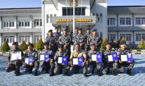 Torehkan Prestasi Membanggakan, Danlantamal IV Batam Beri Penghargaan Kepada Prajurit Garda Samudera