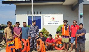 Danlanal Bintan Terima Korban Kecelakaan Laut KM. Maju Jaya Yang Tenggelam di Perairan Pulau Tebing