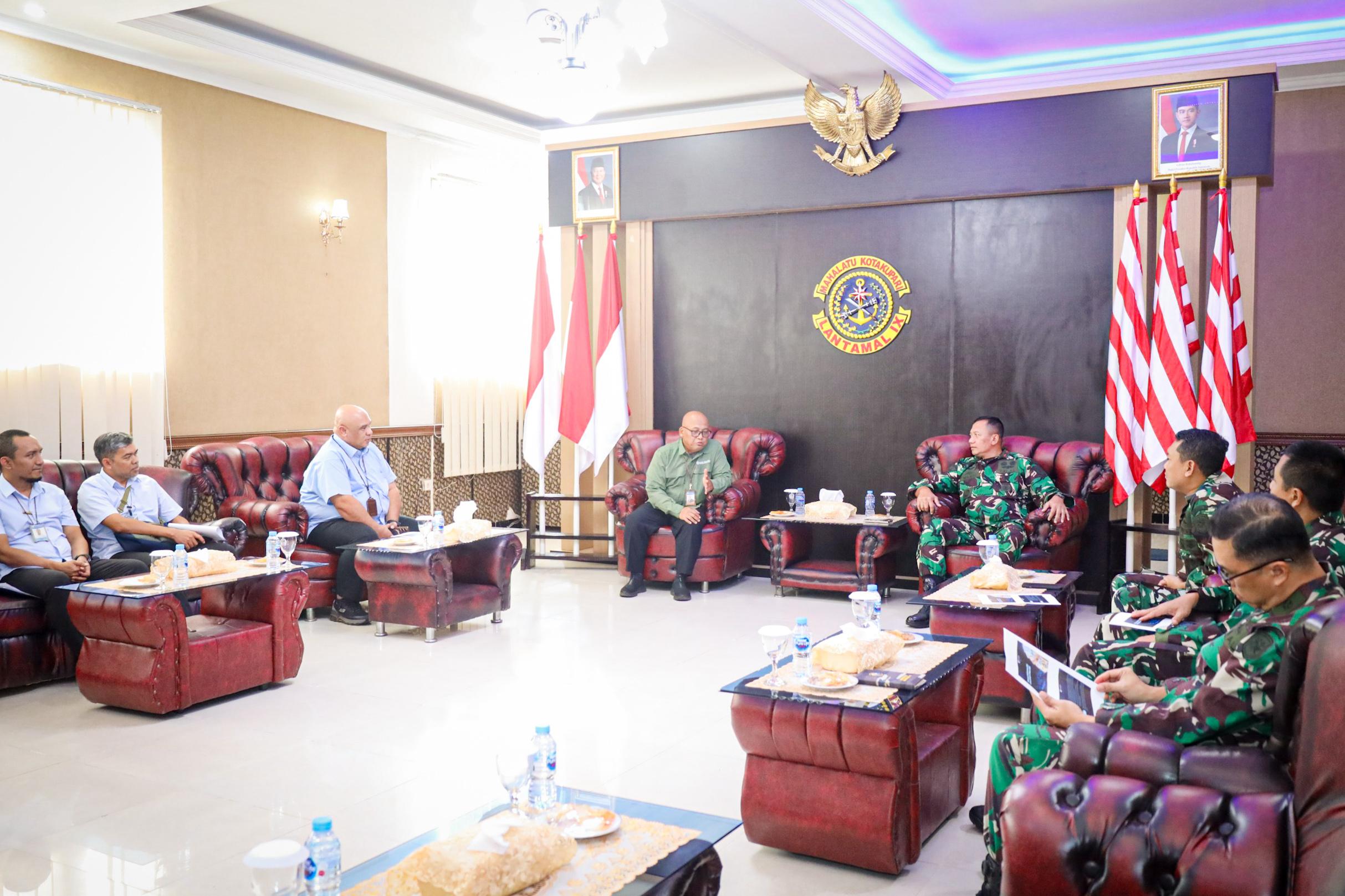 Brigjen Suwandi Terima Kunjungan Kepala Perwakilan Bank Indonesia Maluku