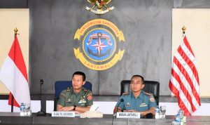 Lantamal I Terima Kunjungan Perwira Staf Ahli Tingkat III Bidang Komsos Panglima TNI dan Ikuti Sosialisasi Ketahanan Pangan