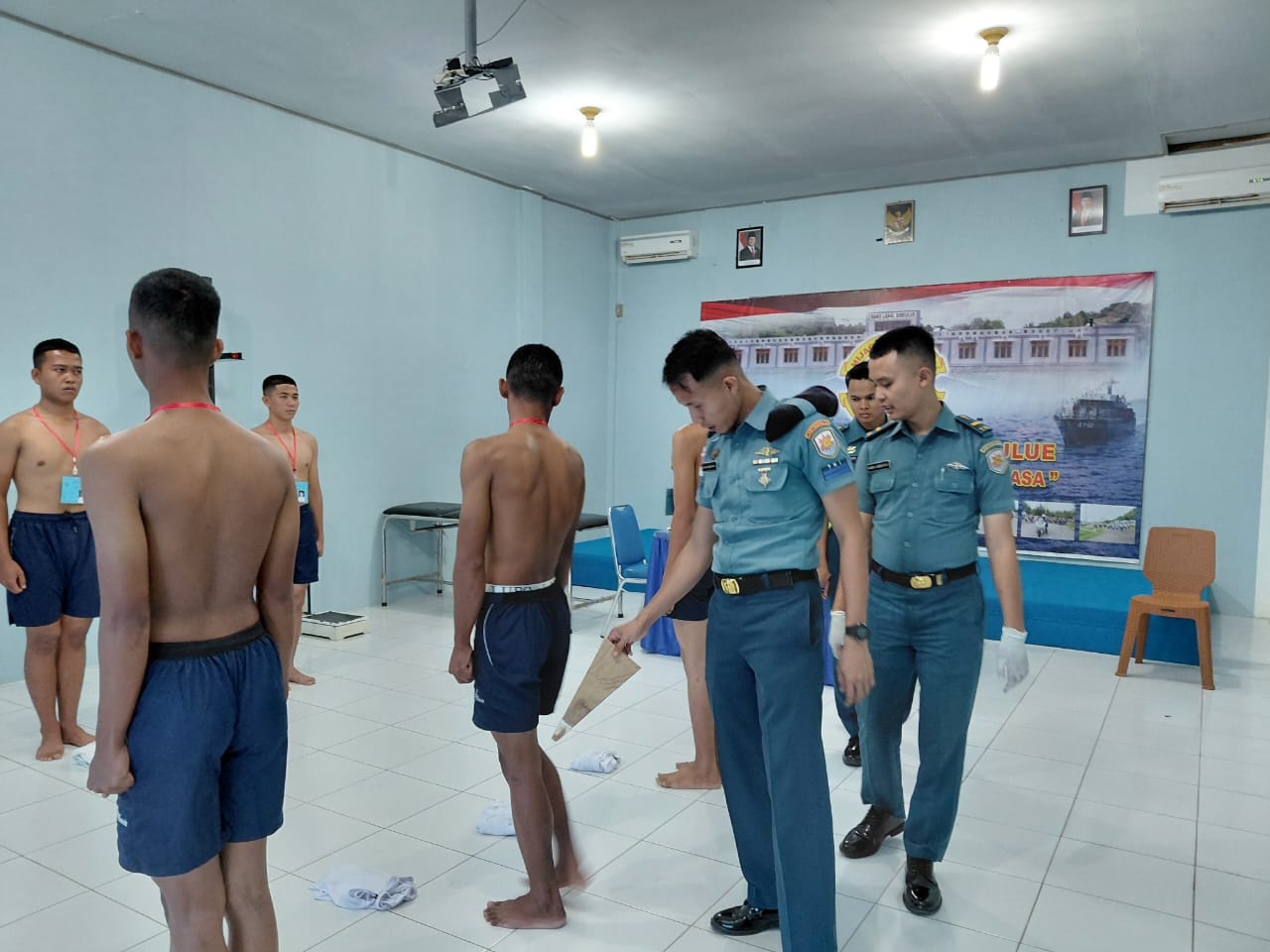 Tim Werving Lanal Simeulue Umumkan Hasil Seleksi CABA dan CATA TNI AL TA 2025