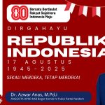 Ucapan HUT RI Ke 80, Azwar Anas Anggota DPRD Kabupaten Bogor