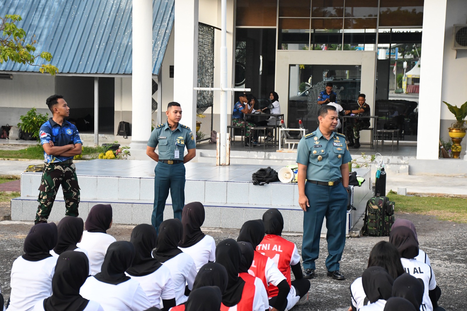 Lanal Sabang Terima Kunjungan Tim Pengawasan dan Pengendalian (Wasdal) Penerimaan Prajurit TNI AL dari Spersal