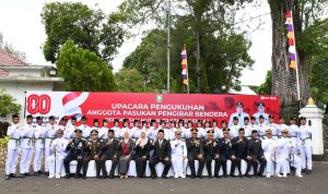 Komandan Lanal Sabang Hadiri Pengukuhan Paskibraka Kota Sabang