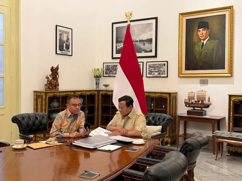 Presiden Prabowo Bahas Sejumlah Program Strategis Bersama Wakil Ketua DPR RI