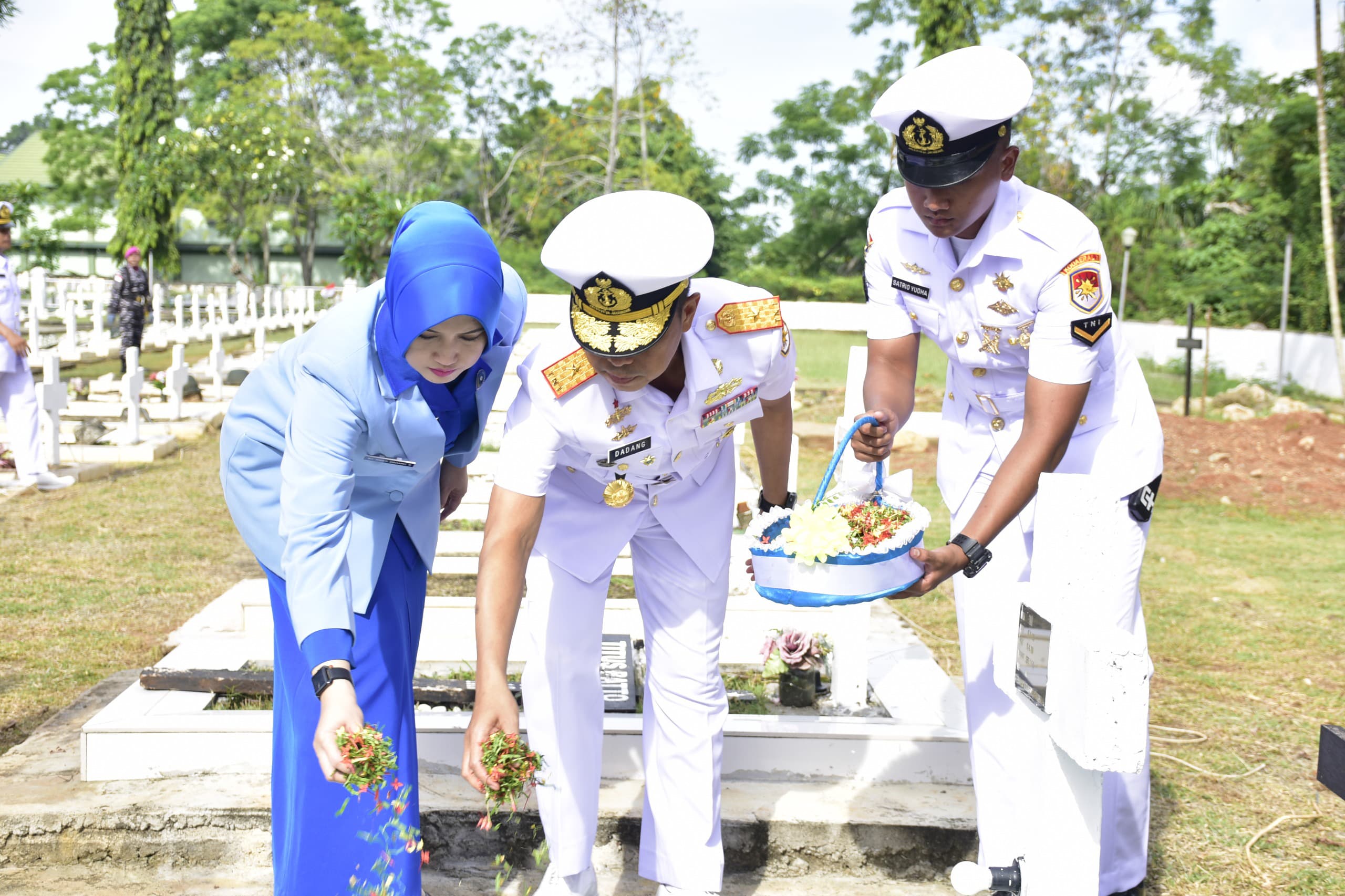Penghormatan Pahlawan, Kodaeral X Gelar Ziarah Rombongan Peringati Hari Armada RI 2025