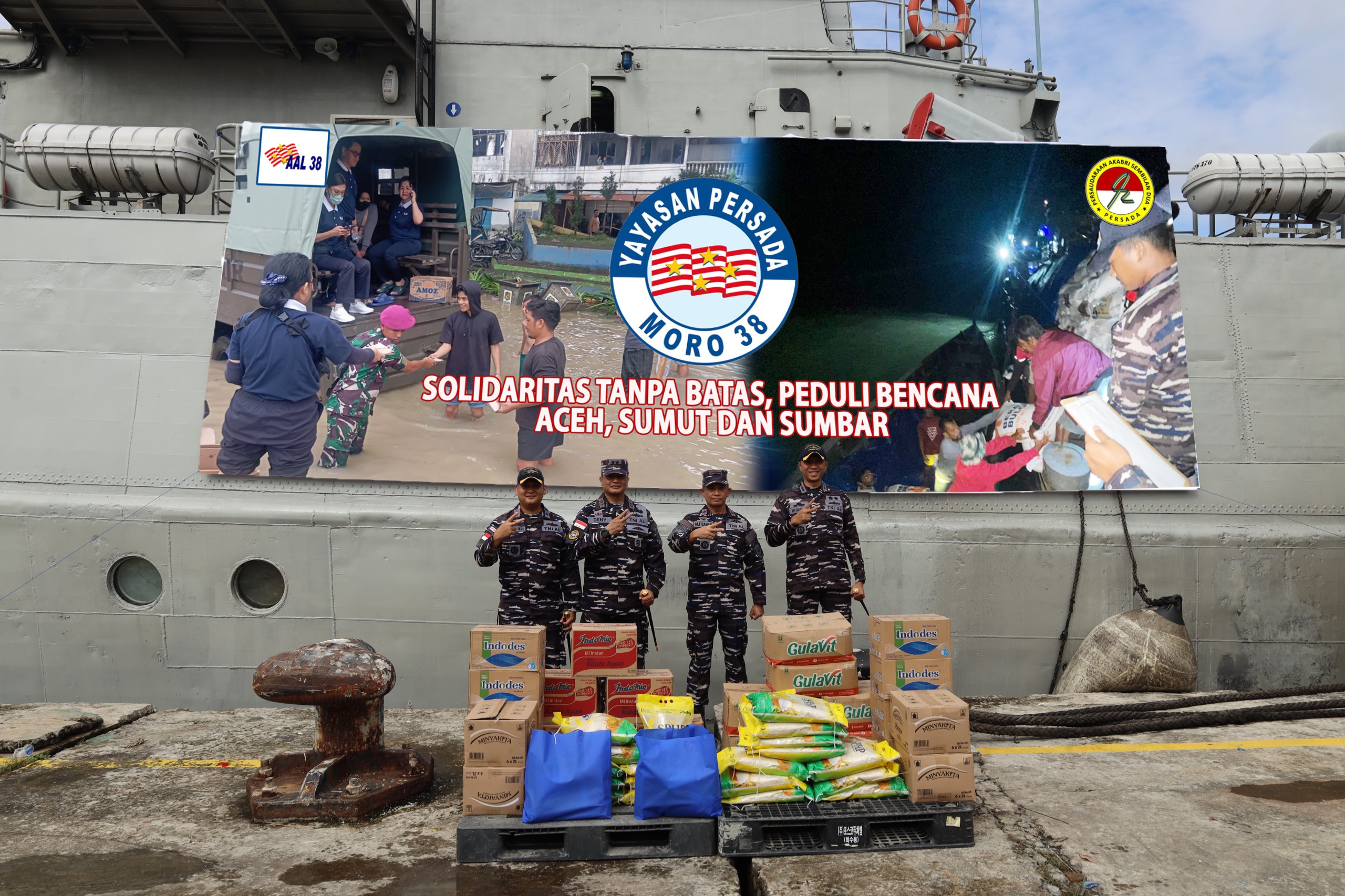 Dankodaeral I Ikuti Vicon Apel Komandan Satuan Dipimpin Kasal, Bahas Kesiapan TNI AL Dalam Penanggulangan Dampak Bencana di Aceh-Sumut