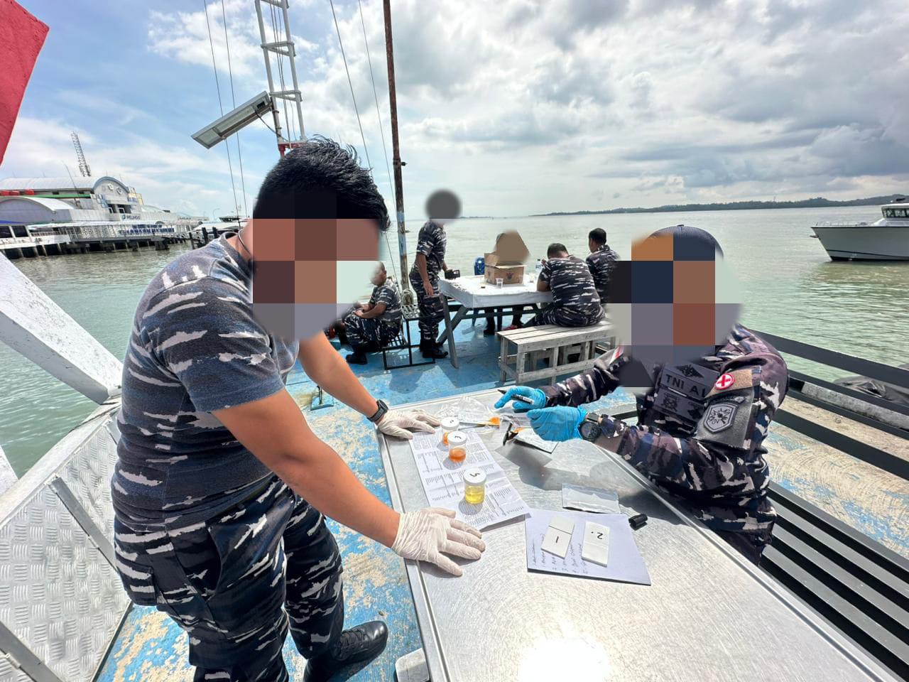 TNI AL Gagalkan Pelanggaran Pelayaran dan Temukan Dugaan Narkotika di Perairan Kepulauan Riau