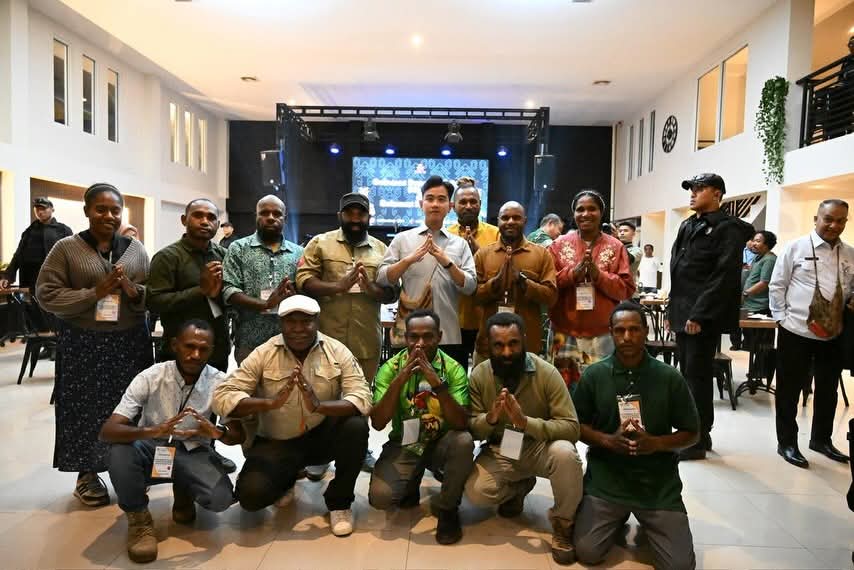 Dorong UMKM Naik Kelas, Wapres Temui Pegiat Kopi dan Ekonomi Kreatif Wamena