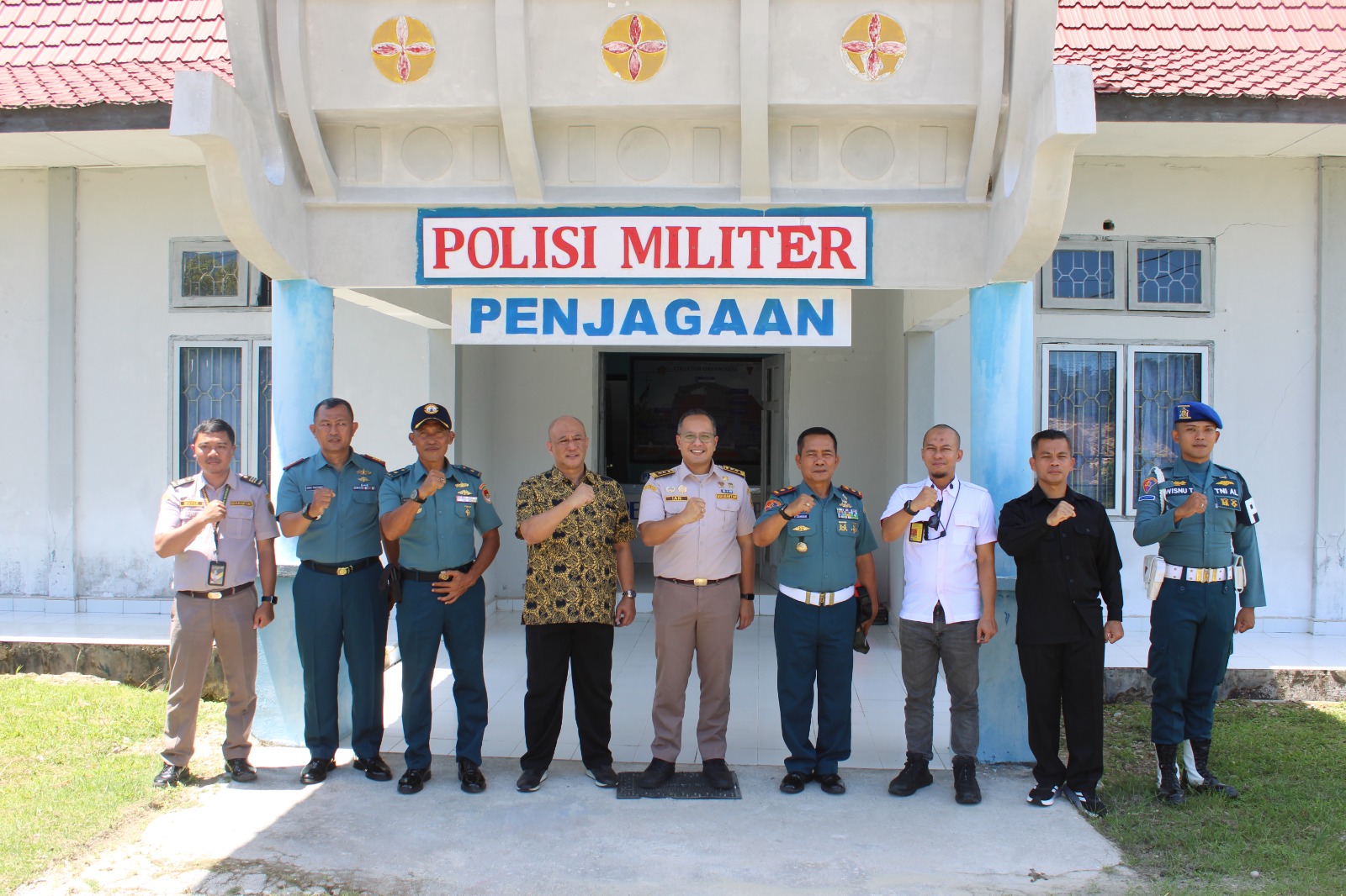 Perkuat Sinergitas Pengamanan Hayati dan Penegakan Hukum Laut, Lanal Nias Terima Audiensi Badan Karantina Indonesia