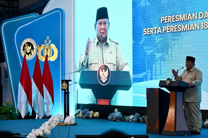 Perkuat Program MBG, Presiden Prabowo Resmikan 1.072 SPPG dan 18 Gudang Ketahanan Pangan serta Groundbreaking 107 SPPG Polri