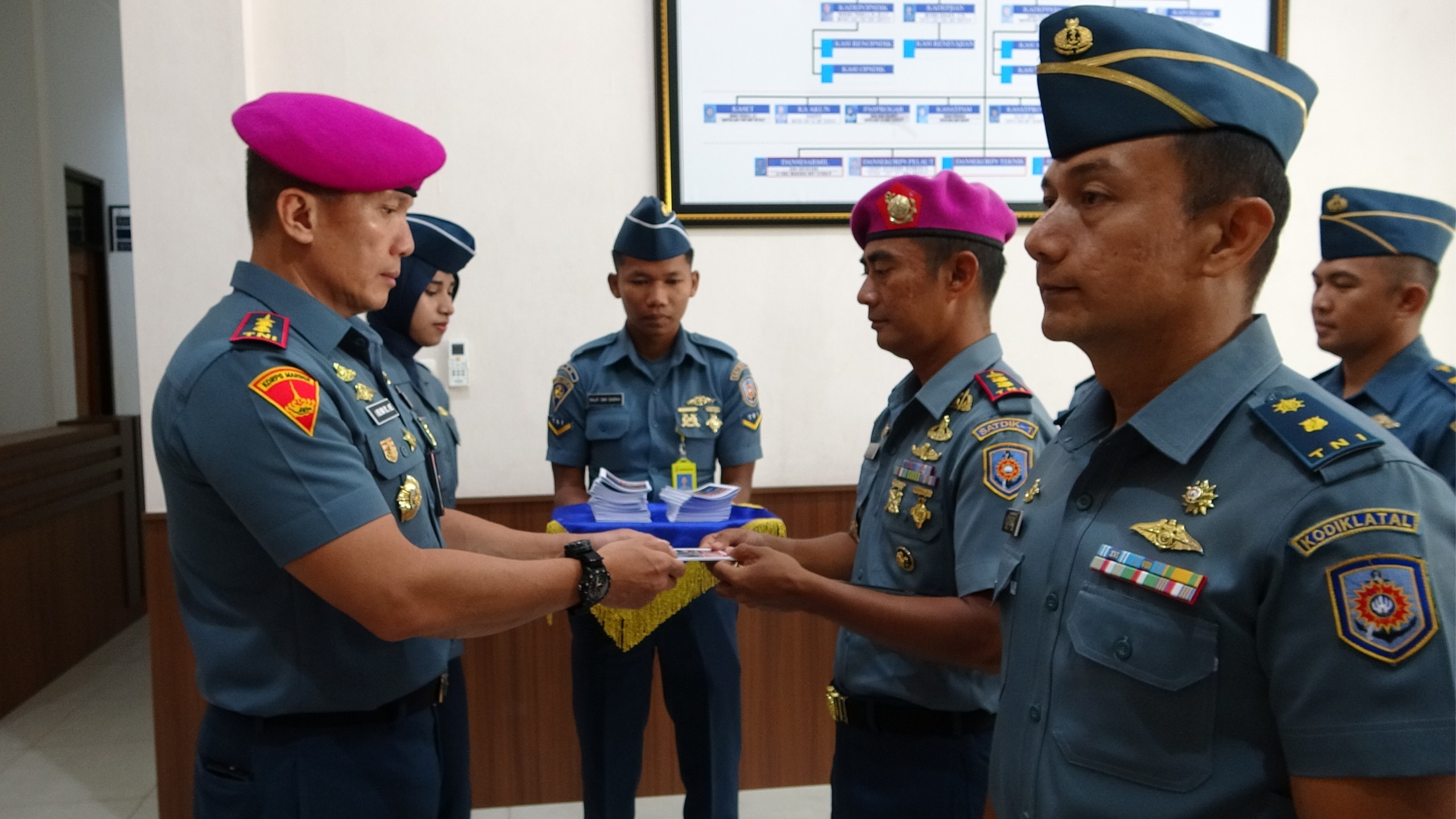 Satdik 1 Kodiklatal Laksanakan Penandatanganan Pakta Zona Integritas